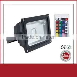 High Lumen Color Changing Waterproof Outdoor 10w Rgb Led Flood Light thumbnail-6