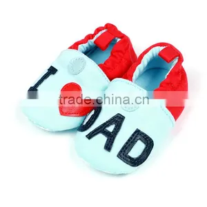 Love Dad Baby Shoes Newborn Baby Caucal Shoes Canvas Fringe Baby Walker thumbnail-1