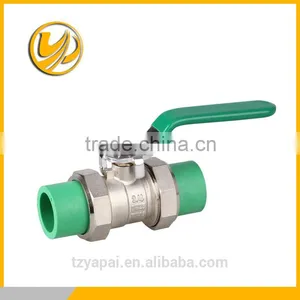 Zhejiang Taizhou Pp-r Plating Ball Valve thumbnail-1