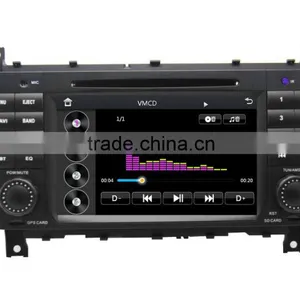 High Quality of 7inch Car Dvd Gps Player for Mercedes-Benz W203 2004-2007 With WINCE A8 System 3G WiFi OBDII DVR Function thumbnail-2