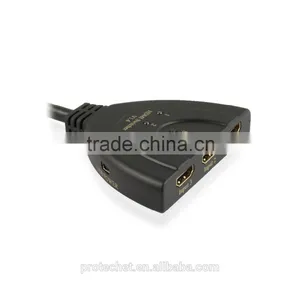HDMI 3X1 Switcher Pigtail Support Full 3D and 4K With USB Cable thumbnail-4