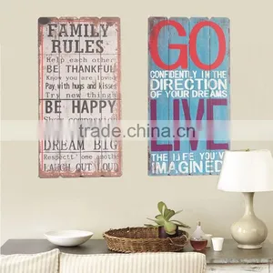 Wooden Wall Plaque Painting thumbnail-3
