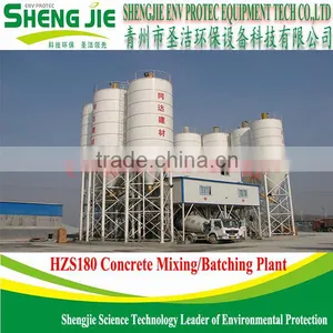 180m3/h Belt Conveyor Concrete Central Mix Plant Hzs180 thumbnail-3