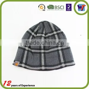 Wholesale Custom Your Own Logo Hand Made Merino Wool Beanie thumbnail-5