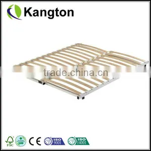 High Quality Queen Size Wooden Slat Bed thumbnail-1