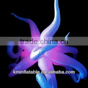 Blue Pink Glowing Inflatable Funky Star thumbnail-1