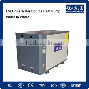 Hotels Heating CE Certificated 10kw/20kw GSHP Geothermal Heating by Heat Exchanger for Heat Pump thumbnail-1