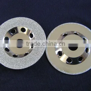 4.5" Electroplated Diamond Cup Wheels thumbnail-1