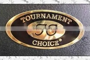 Factory Custom Embossed Metal Sticker Labels thumbnail-1
