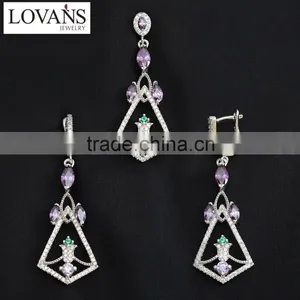 Jewelry Set Price Manufacturers In China 925 Silver Customized JewelryTZ-0214 thumbnail-2
