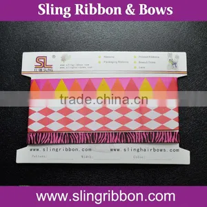 Factory Supplier Polyester Satin Ribbon On Card thumbnail-1
