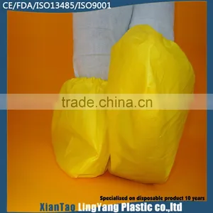 Indoor Non Slip Disposable Plastic Boot Covers thumbnail-2