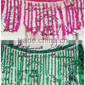 Fashion Sequin Fringe Trim thumbnail-2
