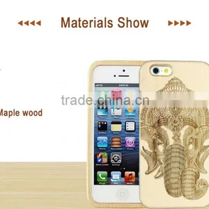 Wood Phone Cases With the Laser for Iphone5/5s thumbnail-1