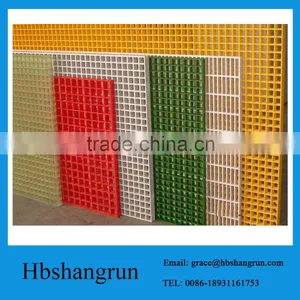 Fiberglass FRP Trench Drain Grating Cover thumbnail-3