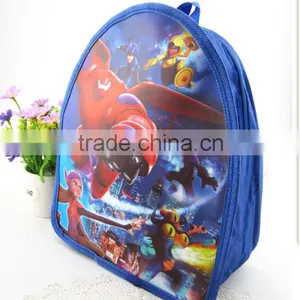 Wholesale Cute Non Woven Frozen Cartoon Kids Children Backpack School Bag thumbnail-4
