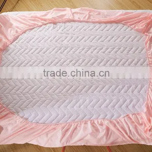 Twin Single Waterproof Colored Quilted Mattress Protector thumbnail-5