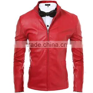 Mens Quality Leather Jackets,rugged Leather Jacket for Mens,Jackets Style and 100% Leather Filling Material Leather Jacket thumbnail-4