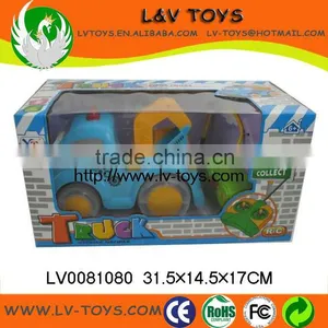 Cartoon Toys 4CH Mini rc Truck Toys With Light and Music thumbnail-1