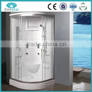 Single White Back Low Tray Shower Room thumbnail-1