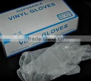 PVC (vinyl ) Gloves White thumbnail-1