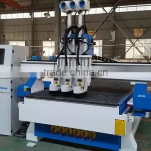 Philicam China Multi Spindle Cnc Wood Carving Router for Mdf Door thumbnail-2