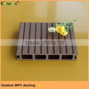 Outdoor Flooring and Artificial Wood Plastic Composite WPC Decking thumbnail-4