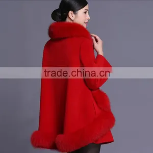 Women 100% Cashmere Winter Coat thumbnail-2
