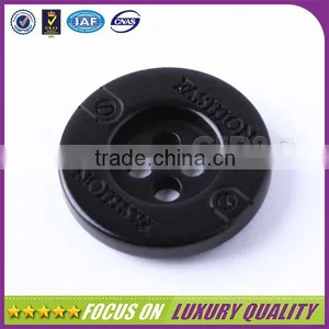 Four Holes Latest Style Polyester Brand Button With Logo thumbnail-1