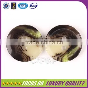 High Quality Plastic Made Resin Button Suit Lmitation Horn Button thumbnail-2
