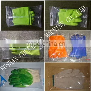 Horizontal Pillow Type Bag Safty Work Gloves, Knitting Gloves Packaging Machine (DCTWB-350X) thumbnail-3