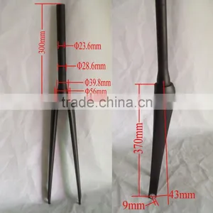 2016 Cheap Fixed Gear Road Bike Carbon Fork,carbon Front Fork. thumbnail-1
