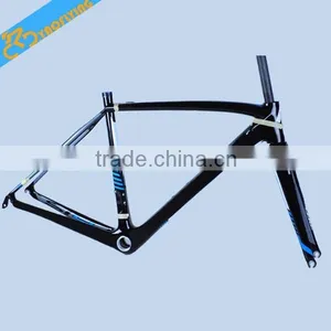 New Arrival Bike Frame 700C Carbon Road Bike Frame , Famous Carbon Bike Frame Size 49,52,54,56cm for Sale thumbnail-2