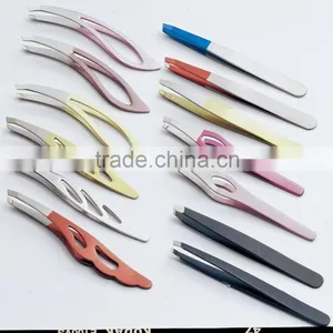 Professional Electrophoresis Eyebrow Tweezer/Stainless Steel Tweezers thumbnail-1