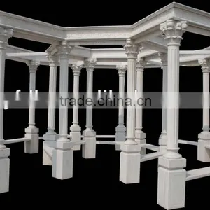Western Marble Gazebo With Roman Columns thumbnail-1