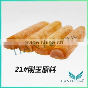 Factory Prices 21# Yellow Synthetic Corundum Rough Stone Wholesaler thumbnail-4