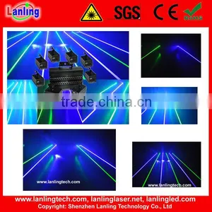8 Lens Laser Light Show System Moving Head Laser thumbnail-1