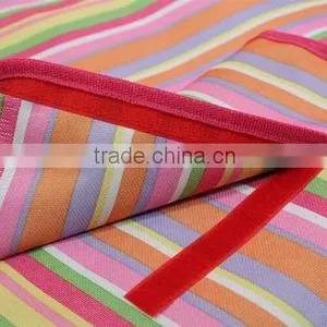 Oxford Cloth Striped Printed Folding Picnic Blanket thumbnail-5