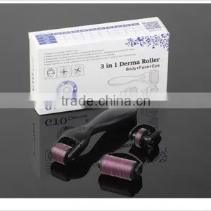Face Roller 180/600/1200 Titanium Needles Derma Roller 3 IN 1 thumbnail-5
