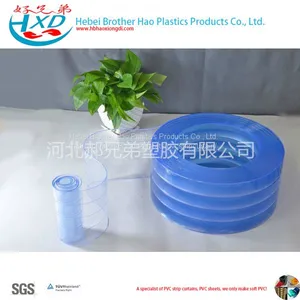 ESD Anti-static Flexible Transparent Stable Vinyl Plastic PVC Strip Door Curtain Rolls thumbnail-2