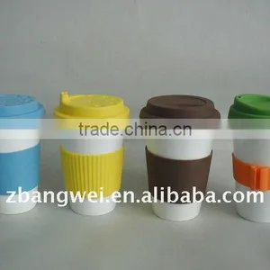 Ceramic Mug With Silicone Lid thumbnail-1