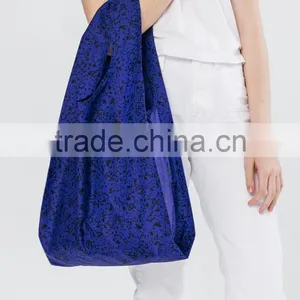 Folding Pouch Storage Bag Reusable Shopping Shoulder Tote Handbag Grocery Bags thumbnail-2