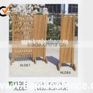Natural Folded Wood Fence for Garden Decoration thumbnail-1