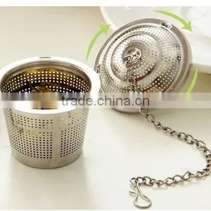 2 Set of Stainless Steel 304 Tea Infuser Cup With 2 Bottom Trays + 1 Tea Spoon thumbnail-4