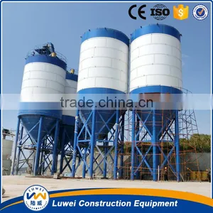 800T Concrete Batching Plant With Bulk Storage Silo for Cement thumbnail-3