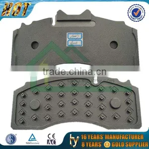 WVA29227/29228 Casted Brake Pad Back Plate for Bus thumbnail-1
