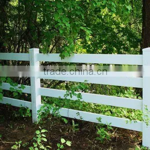Vinyl PVC Cattle Fence thumbnail-1