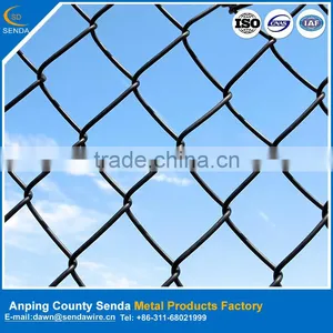 9 Gauge Chain Link Wire Mesh Fence thumbnail-1