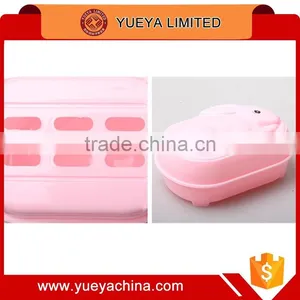 Cute Colorful Cartoon Soap Box Case Candy Colors Soap Container thumbnail-4