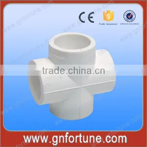 PPR Pipe Fittings 4 Way Straight Cross thumbnail-1